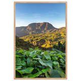 Affiche de La Réunion SUNRISE SALAZIE 61 × 91 cm / Oak - Univile La Réunion