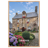 Affiche de Bretagne Locronan 61 × 91 cm / Oak - Univile Bretagne