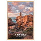 Affiche de Bretagne Ploumanac'h 61 × 91 cm / Oak - Univile Bretagne