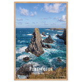 Affiche de Bretagne Port-Coton 61 × 91 cm / Oak - Univile Bretagne