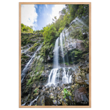 Affiche de La Réunion Grand Galet 61 × 91 cm / Oak - photographie Franck Grondin