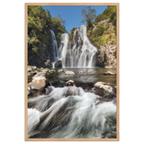 Affiche de La Réunion Cascade du Bassin Carrosse 61 × 91 cm / Oak - photographie Franck Grondin