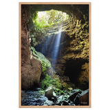 Affiche de La Réunion Caverne du Mapou 61 × 91 cm / Oak - photographie Franck Grondin