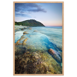 Affiche de La Réunion Crépuscule sur le Piton de Grande Anse 61 × 91 cm / Oak - photographie Franck Grondin