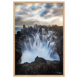 Affiche de La Réunion Le Gouffre du Baril 61 × 91 cm / Oak - photographie Franck Grondin