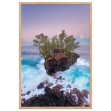 Affiche de La Réunion Le Parc à Cabri à l'Heure Bleue 61 × 91 cm / Oak - photographie Franck Grondin