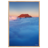 Affiche de La Réunion Gros Morne, Mer de Nuages 61 × 91 cm / Oak - photographie Franck Grondin