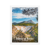 Affiche Barrage de la Sainte-Victoire   - Univ'île