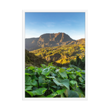 Affiche de La Réunion SUNRISE SALAZIE 50 × 70 cm / Blanc - Univile La Réunion