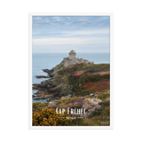 Affiche de Bretagne Cap Fréhel 50 × 70 cm / Blanc - Univile Bretagne
