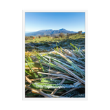 Affiche de La Réunion Givre sur les Hauts du Volcan 50 × 70 cm / Blanc - photographie Franck Grondin