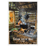 Affiche de la Réunion Cuisine Feu de Bois 61 × 91 cm / Blanc - Univile