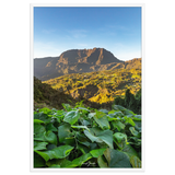 Affiche de La Réunion SUNRISE SALAZIE 61 × 91 cm / Blanc - Univile La Réunion