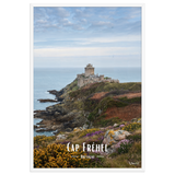 Affiche de Bretagne Cap Fréhel 61 × 91 cm / Blanc - Univile Bretagne