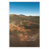 Affiche de La Réunion La Plaine des Sables 61 × 91 cm / Blanc - photographie Franck Grondin