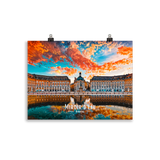 Affiche de Bordeaux Miroir d’eau - Bordeaux  - Univile