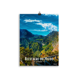 Affiche de la Réunion Belvédère du Maïdo 30 × 40 cm / Sans Cadre - Univile