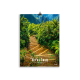 Affiche de la Réunion Ultra Trail 30 × 40 cm / Sans Cadre - Univile