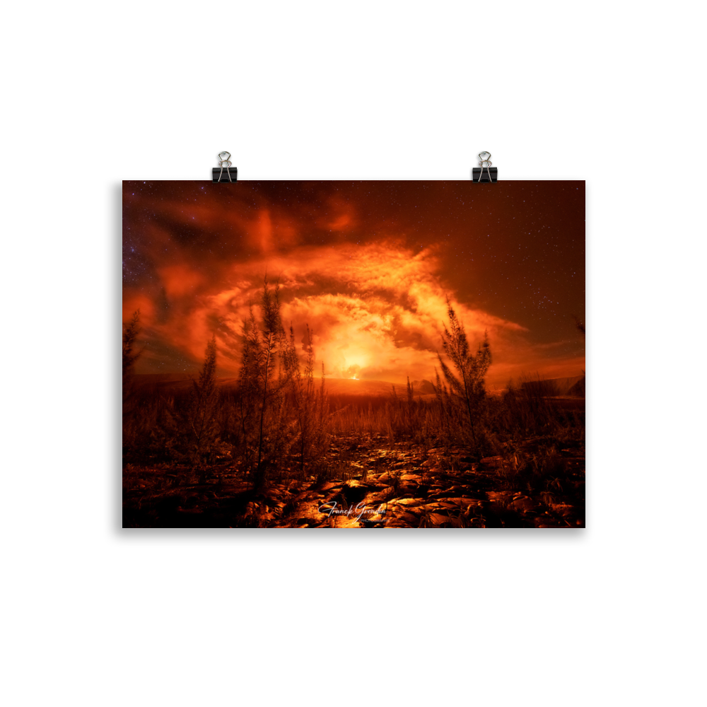 Affiche de La Réunion Le Soleil de Minuit - Univile La Réunion (vue 3)
