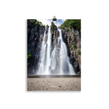 Affiche de La Réunion Cascade Niagara 30 × 40 cm / Sans cadre - Univile La Réunion