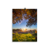 Affiche de La Réunion Sunset Kiosque Maïdo 30×40 cm / Sans cadre - Univile La Réunion