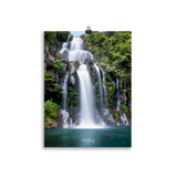 Affiche de La Réunion Cascade des Aigrettes 30 × 40 cm / Sans cadre - Univile La Réunion