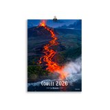 Affiche de La Réunion Coulée 2026 30 × 40 cm / Sans cadre - Univile La Réunion