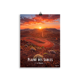 Affiche de La Réunion Plaine des Sables 30 × 40 cm / Sans cadre - Univile La Réunion