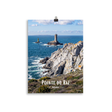 Affiche de Bretagne Pointe du Raz 30 × 40 cm / Sans cadre - Univile Bretagne