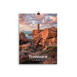 Affiche de Bretagne Ploumanac'h 30 × 40 cm / Sans cadre - Univile Bretagne