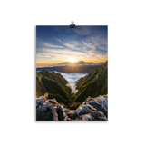 Affiche de La Réunion Rivière des Remparts au Crépuscule 30 × 40 cm / Sans cadre - photographie Franck Grondin