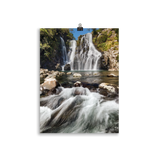 Affiche de La Réunion Cascade du Bassin Carrosse 30 × 40 cm / Sans cadre - photographie Franck Grondin