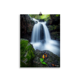 Affiche de La Réunion Cascade du Pont Rouge, Le Tremblet 30 × 40 cm / Sans cadre - photographie Franck Grondin