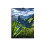 Affiche de La Réunion Mafate, Ciel Tourmenté 30 × 40 cm / Sans cadre - photographie Franck Grondin