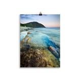 Affiche de La Réunion Crépuscule sur le Piton de Grande Anse 30 × 40 cm / Sans cadre - photographie Franck Grondin