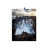 Affiche de La Réunion Le Gouffre du Baril 30 × 40 cm / Sans cadre - photographie Franck Grondin