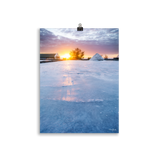 Affiche de La Réunion Les Salines de la Pointe au Sel 30 × 40 cm / Sans cadre - photographie Franck Grondin