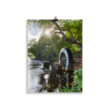 Affiche de La Réunion Le Moulin de la Tour des Roches 30 × 40 cm / Sans cadre - photographie Franck Grondin