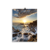 Affiche de La Réunion Crépuscule près du Gouffre 30 × 40 cm / Sans cadre - photographie Franck Grondin