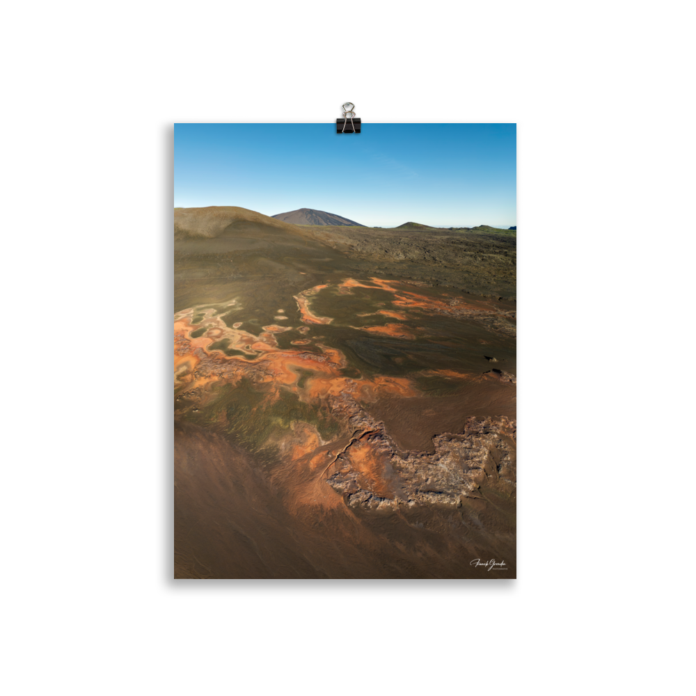 Affiche de La Réunion La Plaine des Sables 30 × 40 cm / Sans cadre - photographie Franck Grondin