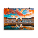 Affiche de Bordeaux Miroir d’eau - Bordeaux  - Univile