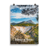 Affiche Barrage de la Sainte-Victoire   - Univ'île