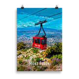 Affiche de Toulon Mont Faron 50 × 70 cm / Sans Cadre - Univile