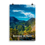 Affiche de la Réunion Belvédère du Maïdo 50 × 70 cm / Sans Cadre - Univile