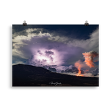 Affiche de La Réunion Tonnerre et Feu - Univile La Réunion (vue 2)