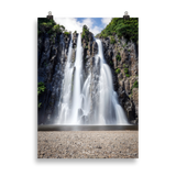 Affiche de La Réunion Cascade Niagara 50 × 70 cm / Sans cadre - Univile La Réunion