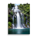 Affiche de La Réunion Cascade des Aigrettes 50 × 70 cm / Sans cadre - Univile La Réunion