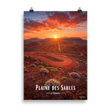 Affiche de La Réunion Plaine des Sables 50 × 70 cm / Sans cadre - Univile La Réunion