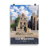 Affiche de Bretagne Cœur de Locronan 50×70 cm / Sans cadre - Univile Bretagne