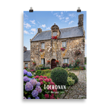 Affiche de Bretagne Locronan 50 × 70 cm / Sans cadre - Univile Bretagne